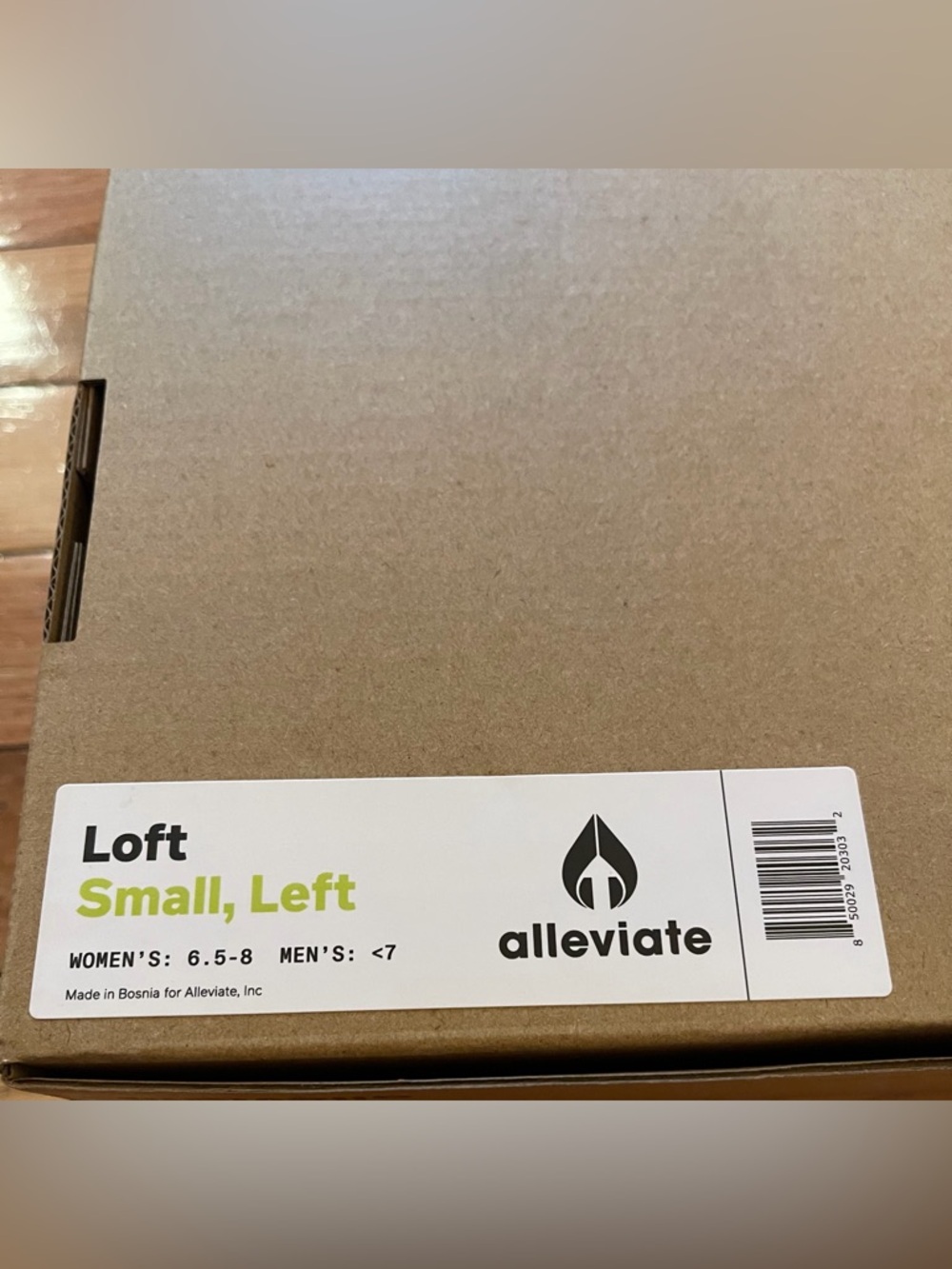 New Loft Alleviate Adult 6.5-8 Small Left Foot Brace Therapy Plantar Fasciitis - Picture 2 of 8